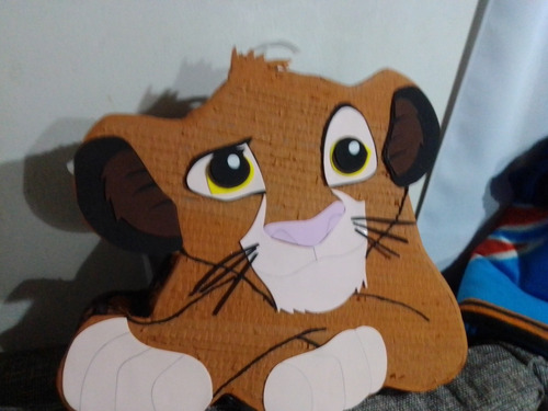 Piñata Infantil Artesanal Rey León Simba