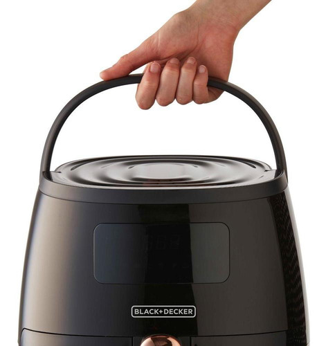 Imagen 2 de 4 de Freidora De Aire Digital Black+decker® 5.7 Lts Hfd5055b-ar