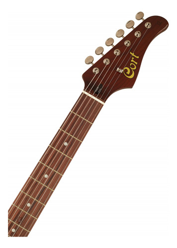 Imagen 5 de 10 de Guitarra Eléctrica Cort G260cs-ow Humbucker Bobina Trémolo