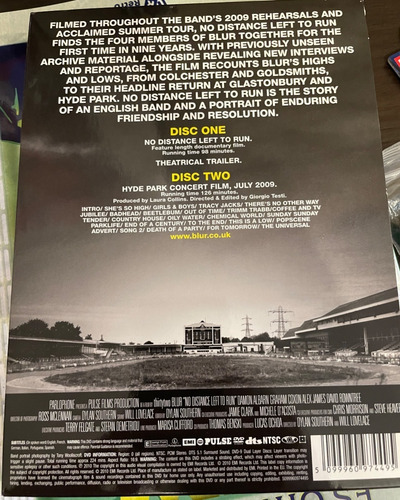Blur No Distance Left To Run Dvd Doble Importado Usado (Usado)