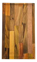 Comprar Tablas Para Asado 50x30 Cm Madera Dura Con Canaletas Madera Dura Marrón