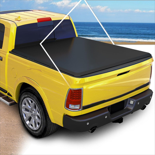 Pm Performotor Roll-up Pickup Truck Bed Soft Tonneau Cover C