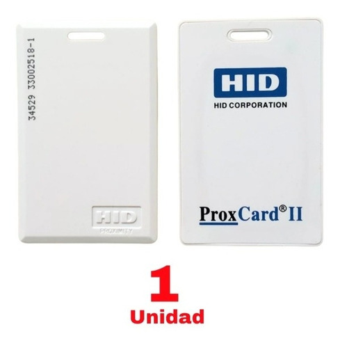 Tarjeta De Proximidad Carnet Hid 125khz 26 Bits Proxcardii