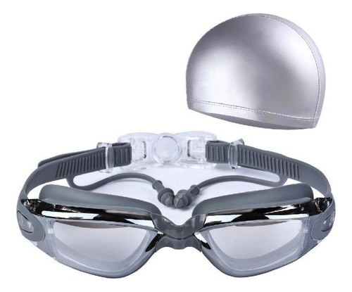 Lentes De Natación Kit 5 En 1, Nadar Protección Uv Antivaho