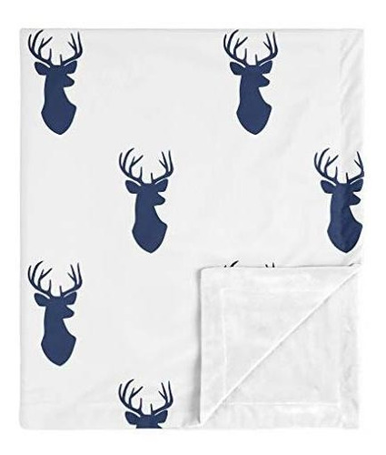 Stag Woodland Deer Baby Boy Recibiendo Manta De Segurid...