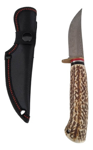 Cuchillo Tipo Damasco Para Caza 