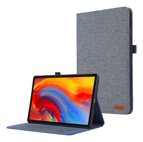 Funda De Tela Azul Para Lenovo Tab M11 2024