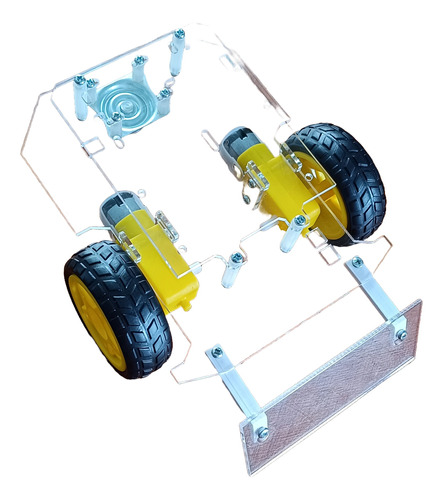 Chasis Carro Robot Sumo Seguidor Linea Evasor Arduino