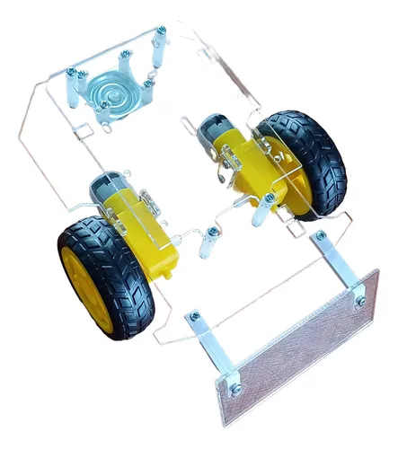 Chasis Carro Robot Sumo Seguidor Linea Evasor Arduino