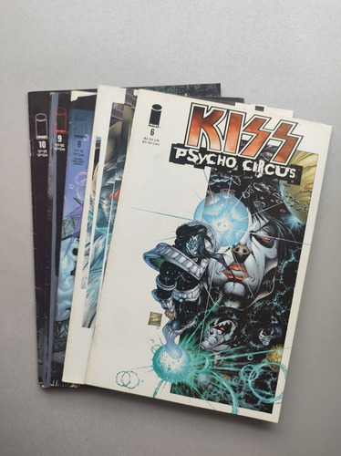 Kiss , Psycho Circus - Brian Holguin - Image Comics - 6 Al10