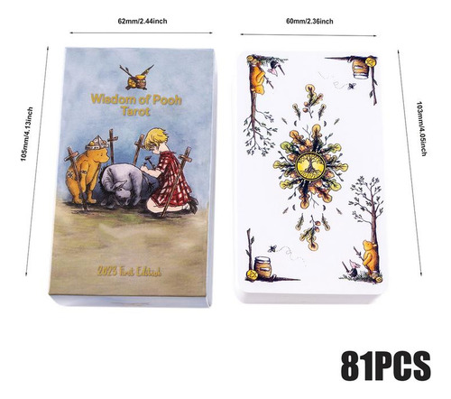 Juego De Cartas Oracle Card Tarot, 81 Piezas, Wisdom Of Qk
