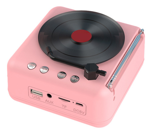 Reproductor De Discos Y Inalámbrico Bluetooth Sound Retro Cr