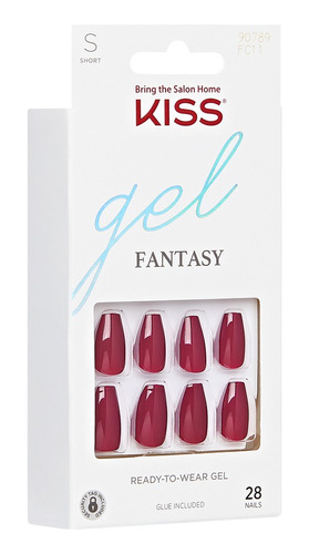 Uñas Postizas De Gel Kiss - Fantasy