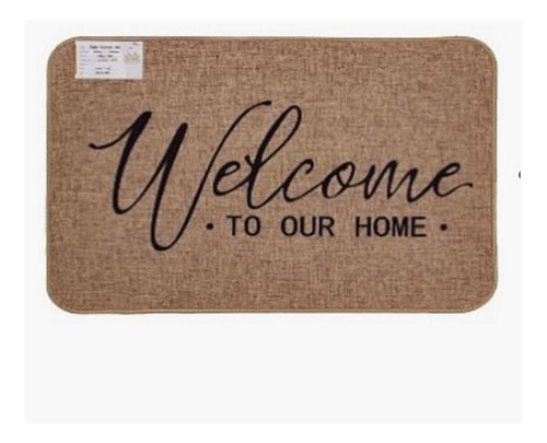 Tapete Entrada Welcome Home Sweet Home 40x60cm