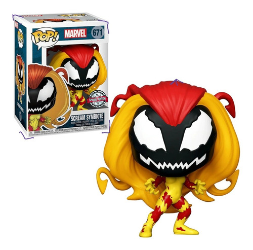 Funko Pop Marvel Scream Symbiote 671 Special 100% Original