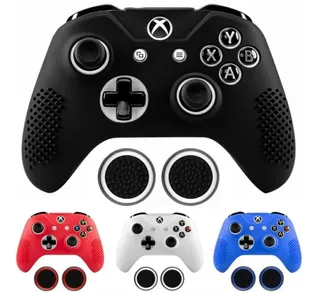 Case Silicone Controle Xbox One S Capinha Protetora + Grip