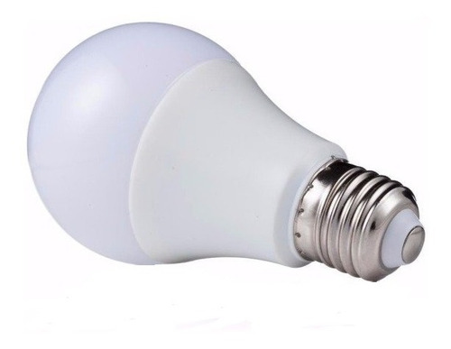 6 Lámparas Bulbo Led 9w E27 Fría Cálida Ecoluz -