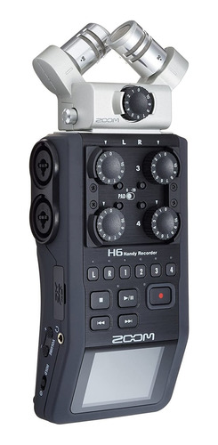 Zoom H6 Grabadora Portátil De Seis Pistas Con Zoom  Aph-6