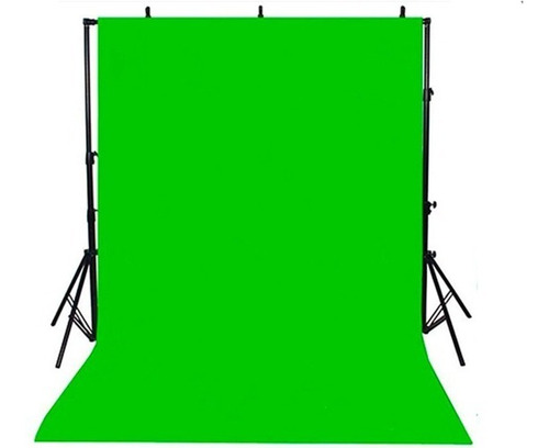 Imagen 1 de 10 de Fondo Infinito Verde Croma Key 3x3 Mts - Solo Tela