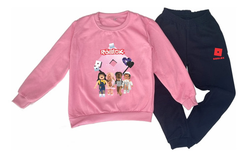 Conjunto Deportivo Niños Y Niñas Buzo Y Pantalon Roblox