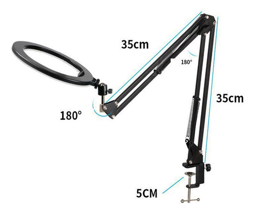 A Soporte Universal Flexible Ajustable Brazo Articulado Para