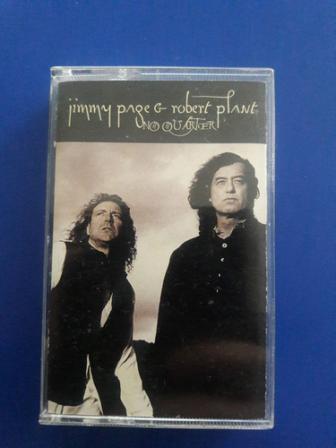 Cassette Tape Jimmy Page &  Robert Plant - No Quarter 1984