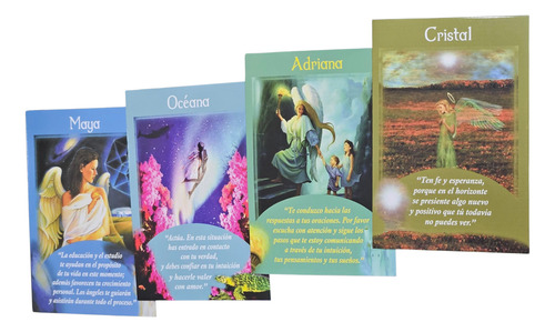 Oráculo Mensajes De Tus Ángeles Cartas + Instructivo