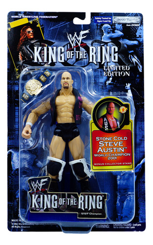 Wwf King Of The Ring Stone Cold Steve Austin Champion 2001
