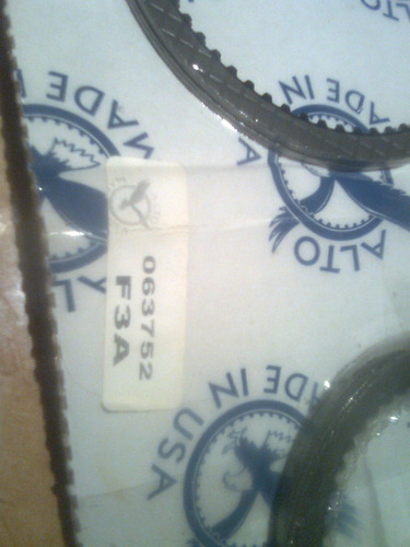 Imagen 3 de 3 de Discos O Banner Kit De Mazda, Festiva Y Swift 1.6 Caja F3