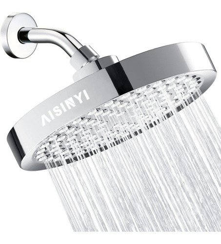 Aisinyi High Pressure Rainfall Shower Head, 6 Inches Luxury