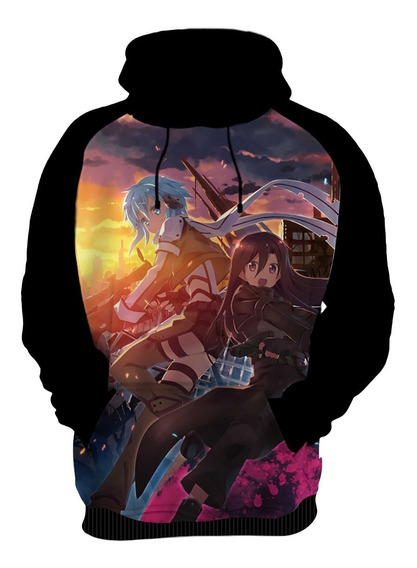 blusa de frio sword art online