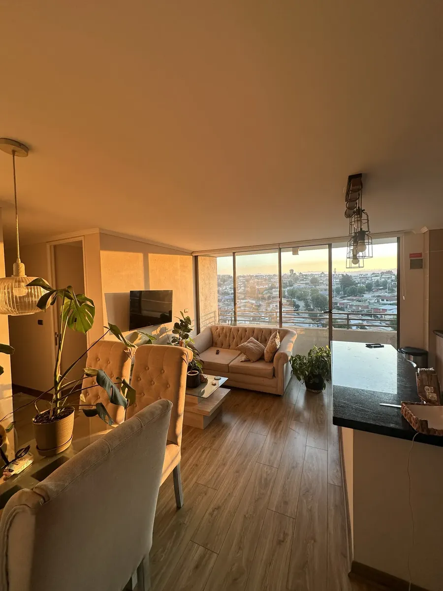 Imagen 2 de 12 de Departamento 3d | Est + Bodega | Amoblado | Vista Despejada