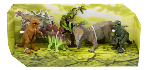 Set De Dinosaurios 4 En 1 Rs003-1 Dinosaurs Island Toys