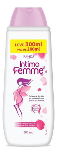 Sabonete Íntimo Femme Rahda Leve 300ml Pague 200ml