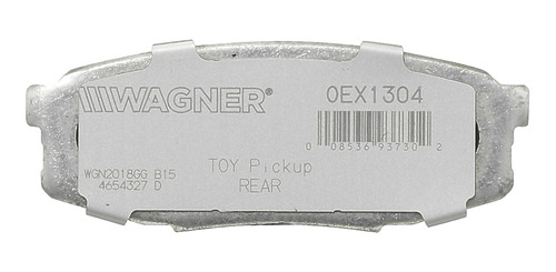 Balatas Oex Traseras Toyota Land Cruiser 08/11 Wagner