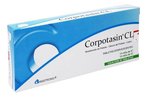Corpotasin Cl Naranja Con 50 Tabletas Efervescentes
