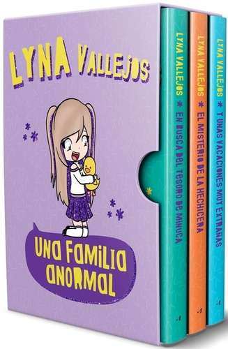 Libro Pack Una Familia Anormal (3 Libros) -  Lyna Vallejos