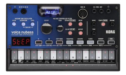 Korg Volca Nubass Sintetizador De Bajo Valvular