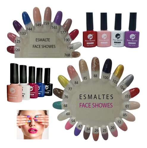 Esmalte Semipermanente Face Showes