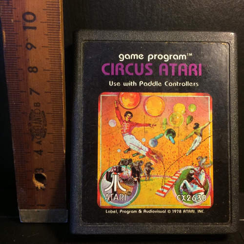 Atari Juego Circus Atari 1978  