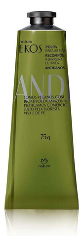Presente Natura Ekos Andiroba Frescor + Creme Mãos + Sac P
