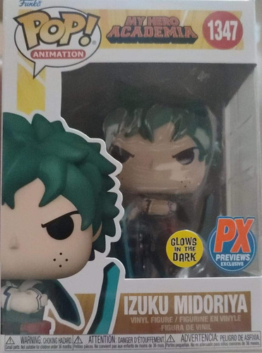 Funko Pop! My Hero Academia #1347: Izuku Midoriya Px Glow