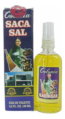 Locion Saca Sal Esotérico Para Proteccion Y Limpias / 2 Pzas