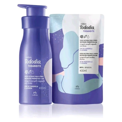 Natura Todanoite Crema Hidratante Té De Camomila Y Lavanda. 