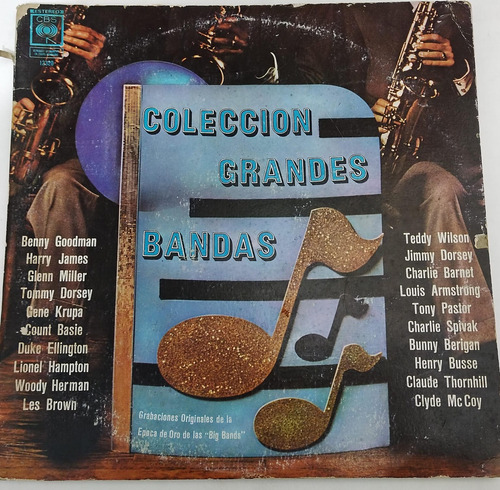 Varios Artistas Coleccion Grandes Bandas Lp X3 Argentina