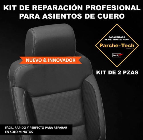 Kit Reparación De Cuero Premium Para Autos En Minutos