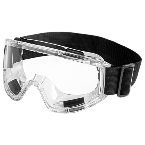 Safety Goggles - Wide-vision Glasses Ansi Z87 +6 - Clea...