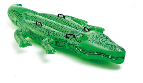 Intex Gator Ride-on Gigante, 80  X 45 , Para Niños De 3 Años