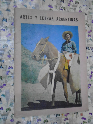 Revista Artes Y Letras Argentinas Fondo Nacional D Las Artes
