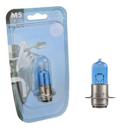 Lâmpada Farol Philips M5 Bluevision 12v 3500k Honda/yamaha